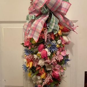 Handmade Spring Door Wreath
